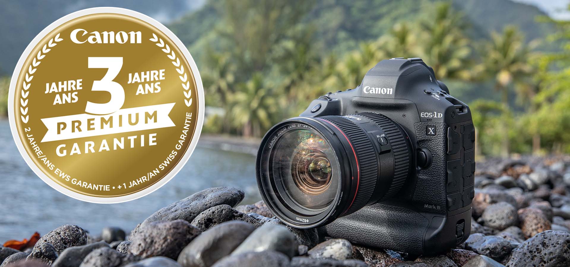Banner Canon Premium Garantie