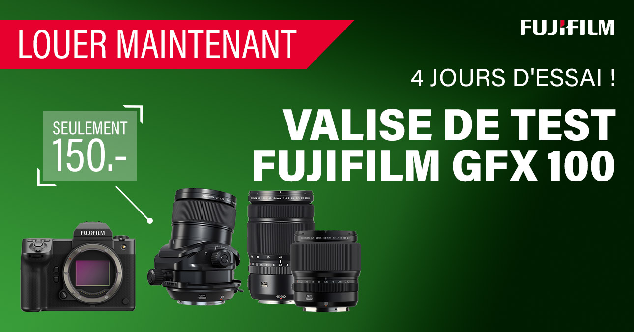 Testez le Fujifilm GFX 100