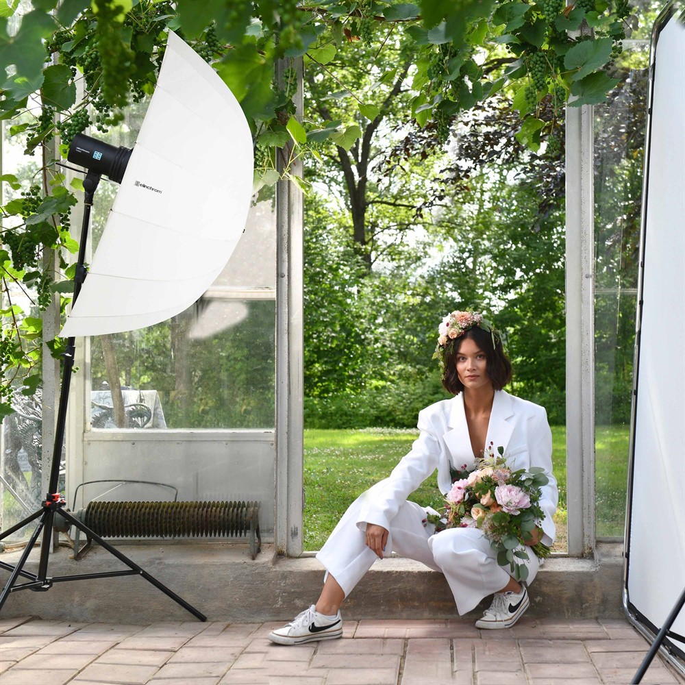 Elinchrom THREE Hochzeitsset Schirm