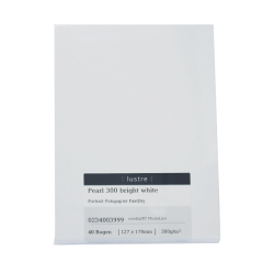 Pearl 300 bright white 13x18 127x178mm 40 Blatt