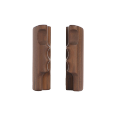 ALPA PLUS handgrip pair, rosewood natural