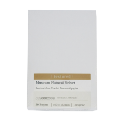 Museum Natural Velvet 10x15cm 50 feuilles