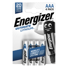 Energizer AAA L92 Ultimate Lithium 4er Pack