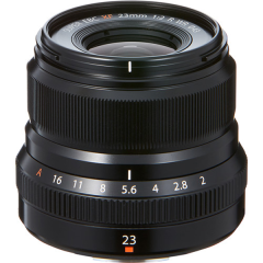 Fujinon XF 23mm f/2 R WR Black
