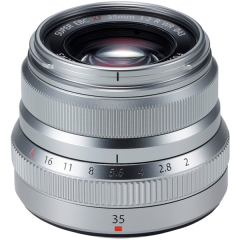 Fujinon XF 35mm f/2 R WR Silver