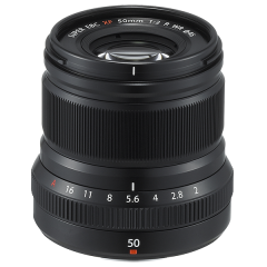 Fujinon XF 50mm F/2 R WR black