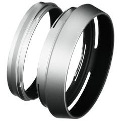 LH-X100 Sonnenblende mit Adapterring silber
