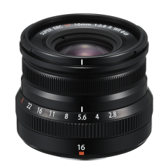 Fujinon XF 16mm F2.8 R WR Black