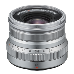 Fujinon XF 16mm F2.8 R WR Silver