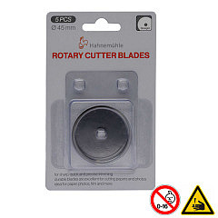 Lames de rechange Hahnemühle pour cutter rotatif, 5 pièces