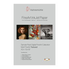 Hahnemühle Matt FineArt Textured Musterpack A3+