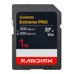 SANDISK Extreme PRO 300MB/s SDXC UHS-II 1TB V60