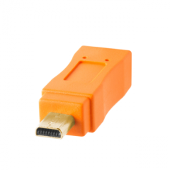 TetherPro USB 2.0 A / Mini-B 8pin 4.6m/15' orange