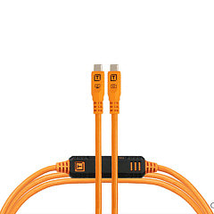 TetherPro Optima 10G USB C - USB C, 4.6m orange