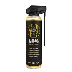 Dust Off Focus Duster Spray à air comprimé 400 ml Easy Straw