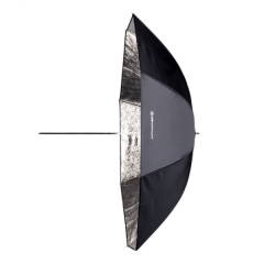 Reflexschirm Shallow silber 105cm