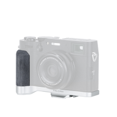 FALCAM F22/F38 Quick Release L-Shaped Handle Silk Silver (pour Fujifilm X100VI)