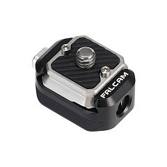 FALCAM F22 Quick Release Kit (Plate & Base) noir