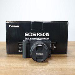 Canon EOS R50 V + RF-S 14-30mm IS STM PZ Occasion
