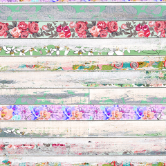 Vintage Floral 1.35mx5.50m