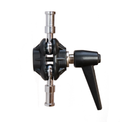 Adaptateur Double Ball Joint avec 1/4'' et 3/8'' femelle