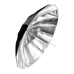 Savage Reflexschirm schwarz/silber 91cm