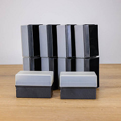KB-Dia Box 7.8x5x5 Schwarz 10 Stk.