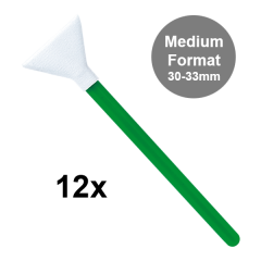 Visible Dust Swabs MXD-100 green 30-33mm / 12 pièces